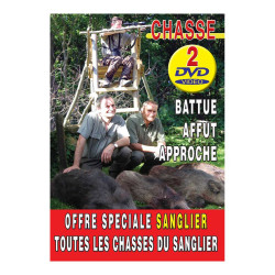 Lot van 2 DVD's: Toutes Les Chasses Du Sanglier