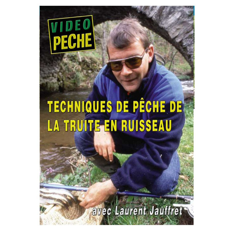 DVD : Techniques de pêche de la truite en ruisseau