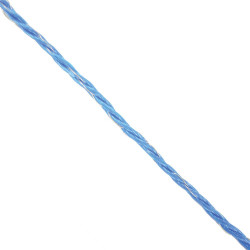 Fil de clôture torsadé blue line, très haute conductivité, très haute résistance