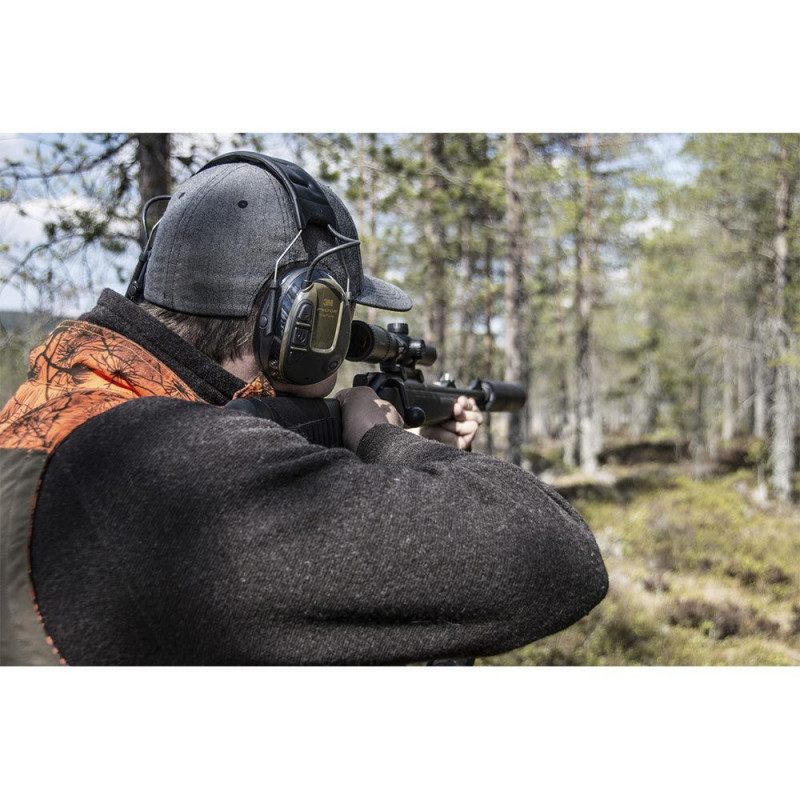 Casque électronique anti bruit Peltor® Protac Hunter