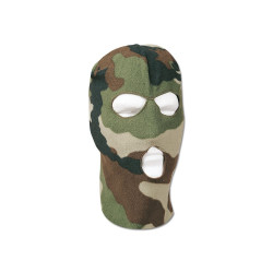 Cagoule polaire camouflage