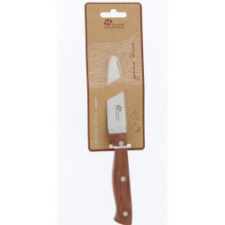 Couteau office 9 cm avec manche en bois