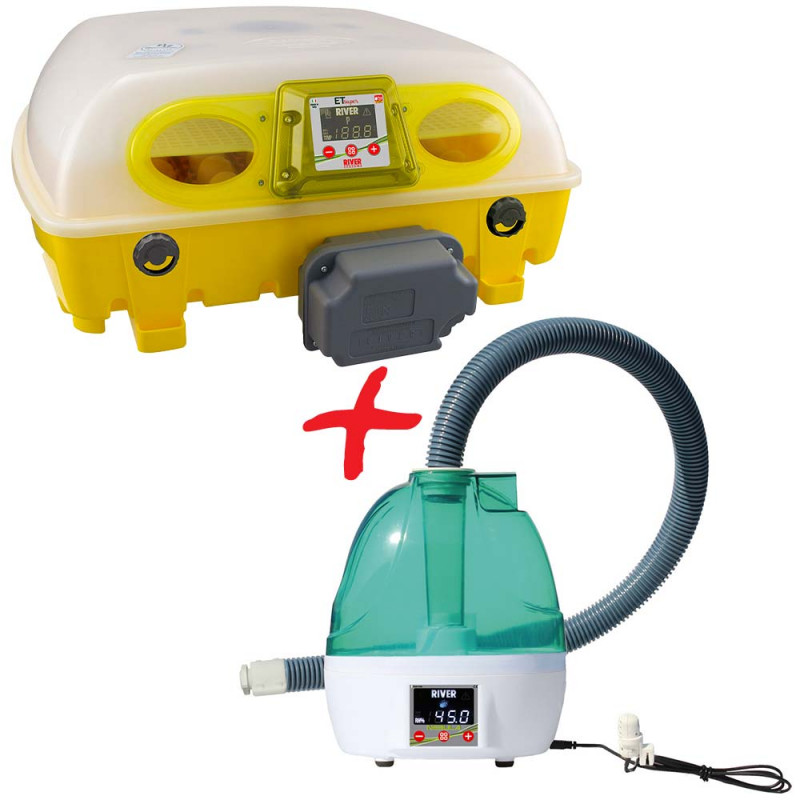 ET Biomaster Super49 couveuse + luchtbevochtiger
