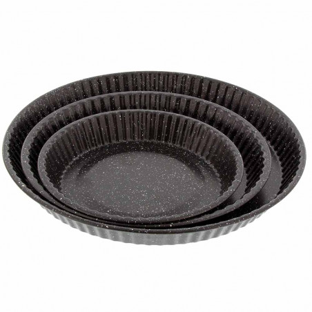 Moule à Tarte En Verre Transparent - Diamètre 27 Cm - Va Au Four (300°C), Micro-ondes, Lave-vaisselle Et Congélateur