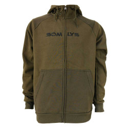 Bruine hoodie verkrijgbaar in maat S tot 3XL