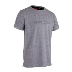 T-shirt Facom gemêleerd grijs jersey – Maten M t/m 3XL