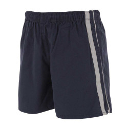 Short Flottant Marine-Gris...