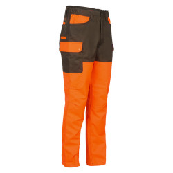 Traditionele oranje broek...