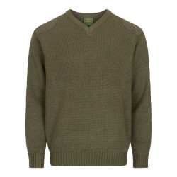 Pull Burdale Vert 50% Coton...