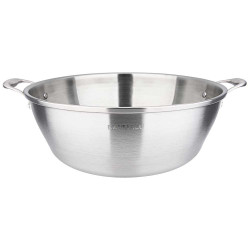 Bassine Acier Inox Ø38cm...