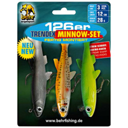 Pack 3 leurres Shad 12cm...
