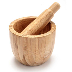 Mortier et pilon 12x9,5cm -...